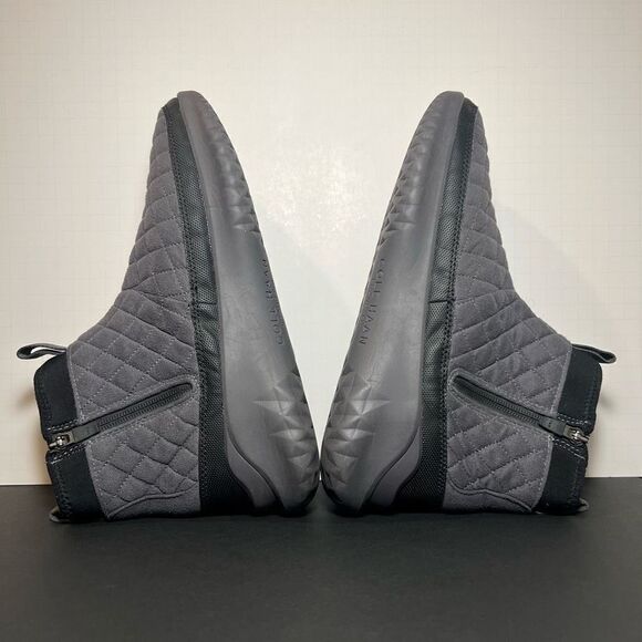 Mens COLE HAAN 5.ZERØGRAND Reset High Dark Pavement Quilted Boots / Size 9 M - Picture 7 of 9